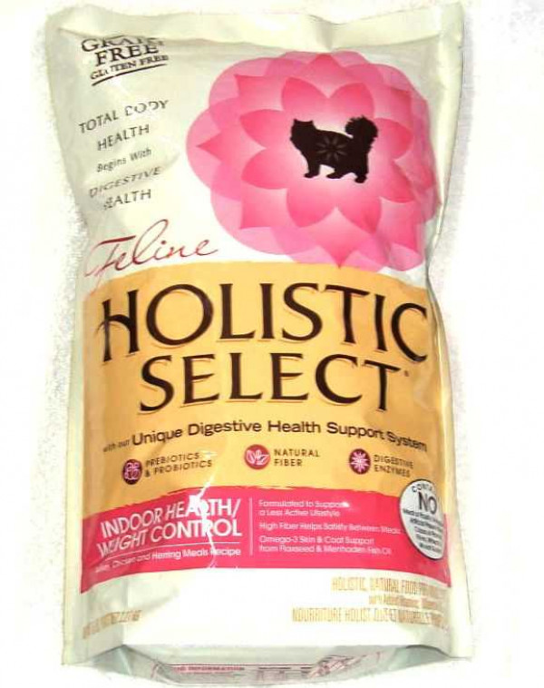 Holistic Select Cat Gf Indoor Weight Control 5 Light Diet Cat