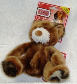 kong teddy bear dog toy