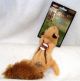 Mini Skinneeez Squirrel No Stuffing Dog Toy