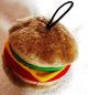 Hamburger Plush Dog Toy