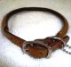 Petcrest Rolled Leather Dog Collar 10 Or 14 inch