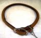 Rolled Leather Dog Collar 18 Or 20 Inch