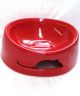 Spot Mouse Cat Dish Red