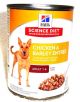 Sci Dog 1-6 yr Chic/Bar Entree Canned Food 13 Oz