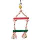 Jungle Wood Wood And Rope Bird Ladder Toy