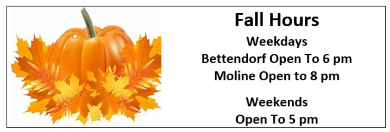 Fall Hours